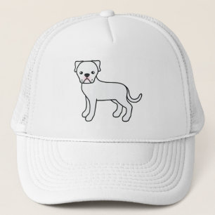 Casquette Illustration de chien de bande dessinée American B