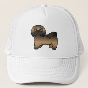 Casquette Illustration de chien de dessin animé mignon havan