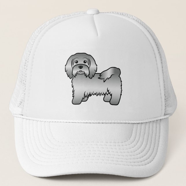 Casquette Illustration de chien de dessin animé mignon Havan (Devant)