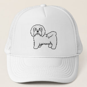 Casquette Illustration de chien de dessin animé mignon Havan