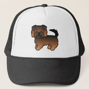 Casquette Illustration de chien de dessin animé Norfolk Terr