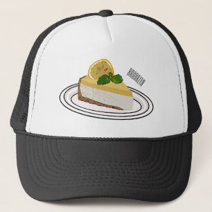 Casquette Illustration de citron cheesecake