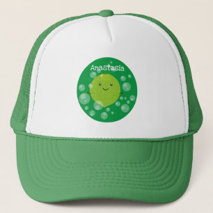 Casquette Illustration de dessin animé de bulles de citron v