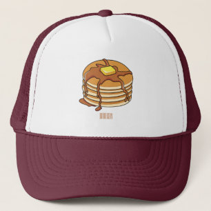 Casquette Illustration de dessin animé de Pancake