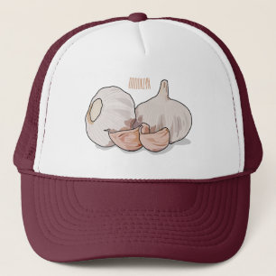 Casquette Illustration de dessin sur l'ail