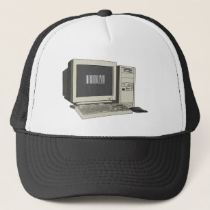 Casquette Illustration de dessin sur ordinateur