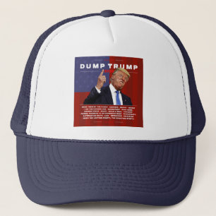 Casquette Illustration de Dump Trump 2020