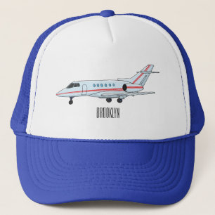 Casquette Illustration de jet privé