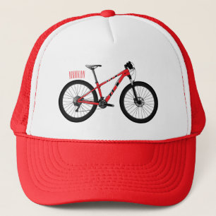 Casquette Illustration de la bande dessinée de vélo