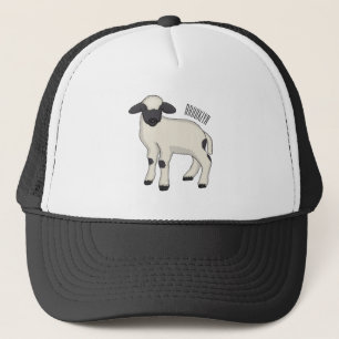 Casquette Illustration de la caricature de mouton Valais Bla