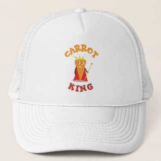 Casquette Illustration de la couronne de légume royale Carro