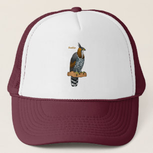 Casquette Illustration de l'aigle à faucon orné