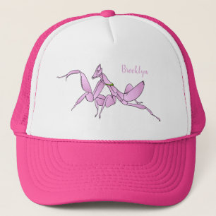 Casquette Illustration de l'orchidée mante