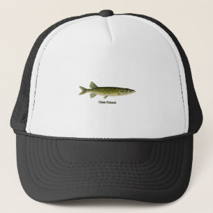 Casquette Illustration de Pickerel à chaînes