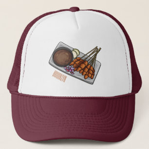 Casquette Illustration de Satay