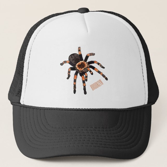 Casquette Illustration de Tarantula (Devant)