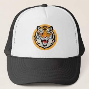 Casquette Illustration de Tigre Puissant