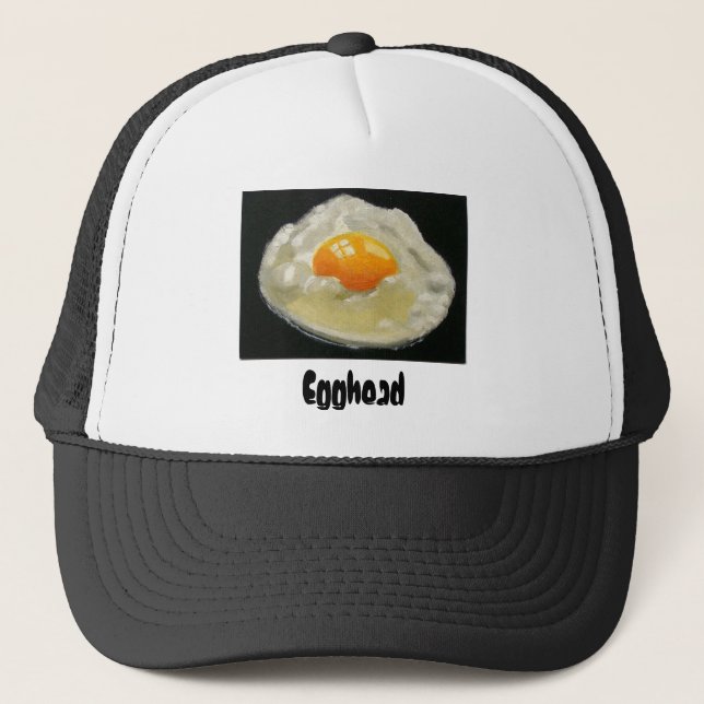 CASQUETTE ILLUSTRATION D'OEUF AU PLAT (Devant)