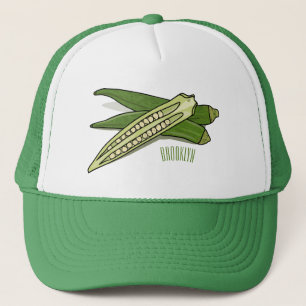 Casquette Illustration d'Okra