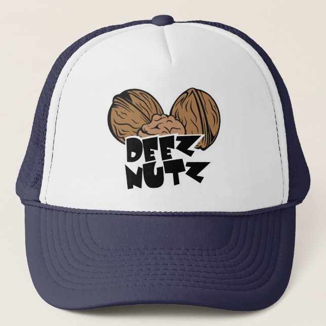 Casquette Illustration drôle de Deez Nutz (Devant)