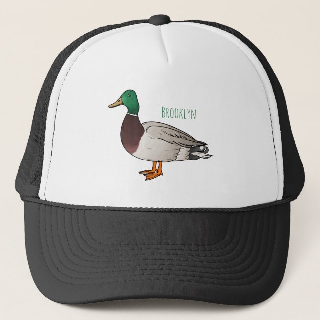Casquette Illustration du canard de Majard  (Devant)