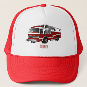 Casquette Illustration du moteur à incendie