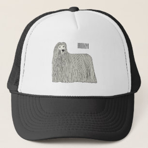 Casquette Illustration Komondor pour chien