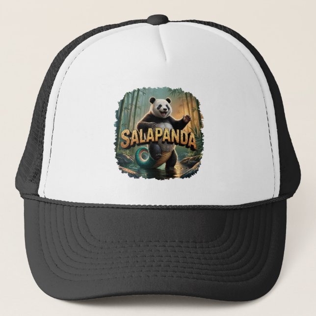 Casquette Illustration Salapanda Combo Créature Drôle (Devant)