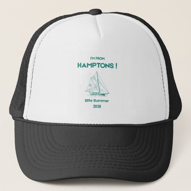 Casquette I'm From Hamptons Elite Summer Trucker Hat (Devant)