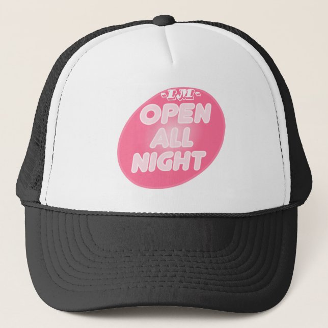 Casquette Im Ouvert Toute La Nuit (Devant)