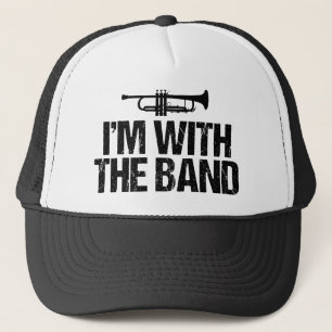 Casquette I'm With The Band Funny Trumpet