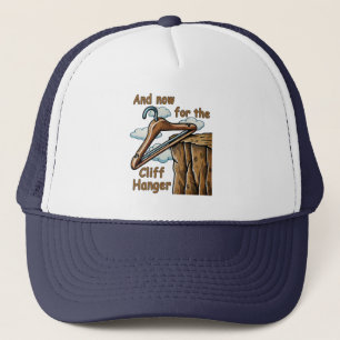 Casquette Image amusante de Cliff Hanger avec jeu de mot