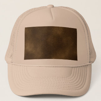 Casquette Image de cuir Brown