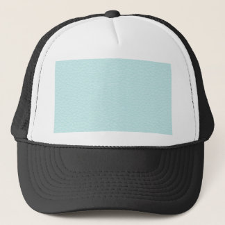 Casquette Image de cuir léger de turquoise