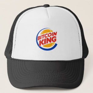 Casquette Image de parodie Bitcoin King - Chapeau de camion