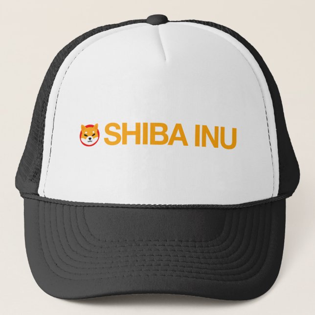 Casquette Image du logo complet de Shiba Inu - Chapeau de ca (Devant)