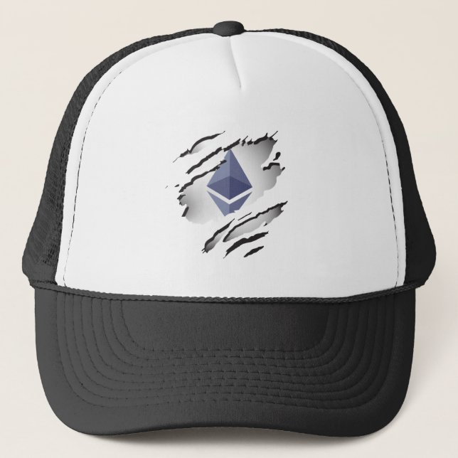 Casquette Image du logo Ether Torn - Chapeau de camion (Devant)