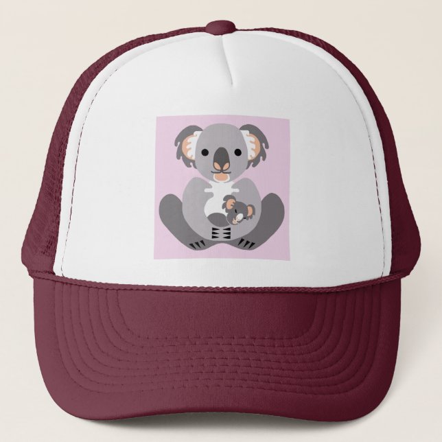 Casquette Image mignonne Koala - La faune australienne - (Devant)