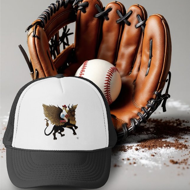 Casquette Imaginaire Lion ailé de la petite fille rouge (Créateur téléchargé)