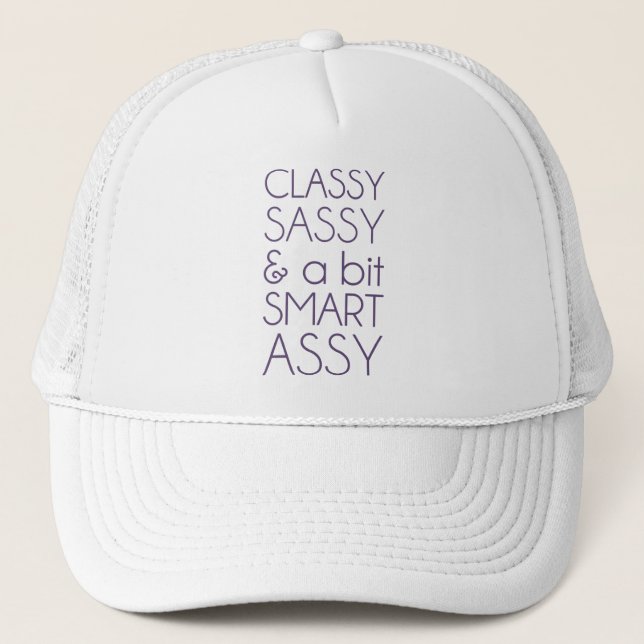 Casquette Impertinent chic et un Assy de Smart de peu (Devant)