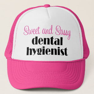 Casquette impertinent d'hygiéniste dentaire
