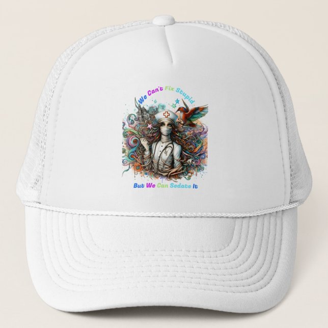 Casquette Impossible de résoudre les bêtises : : Healing Har (Devant)