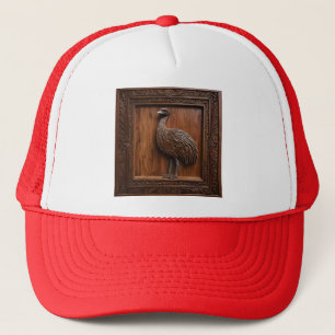 Casquette Impression 3d Wood Australian Emu