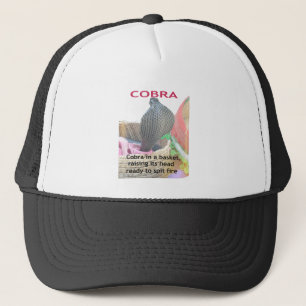 Casquette Impression d'art Cobra dans un panier