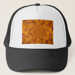 Casquette Impression d'art d'ancre kaléidoscope