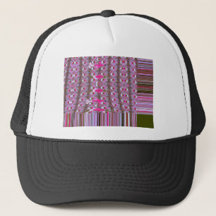 Casquette Impression d'art de motif abstrait dense et comple