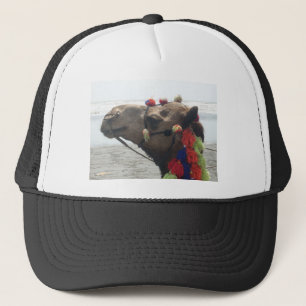 Casquette Impression d'art photo de chameau de Mascate Oman