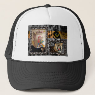 Casquette Impression d'art Tigre & Couple