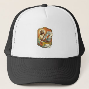 Casquette Impression de feuille Excel Jésus 50 pages blanche
