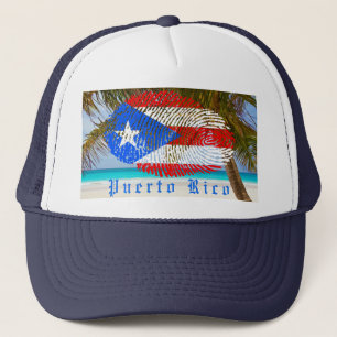 Casquette Impression du doigt Porto Rico